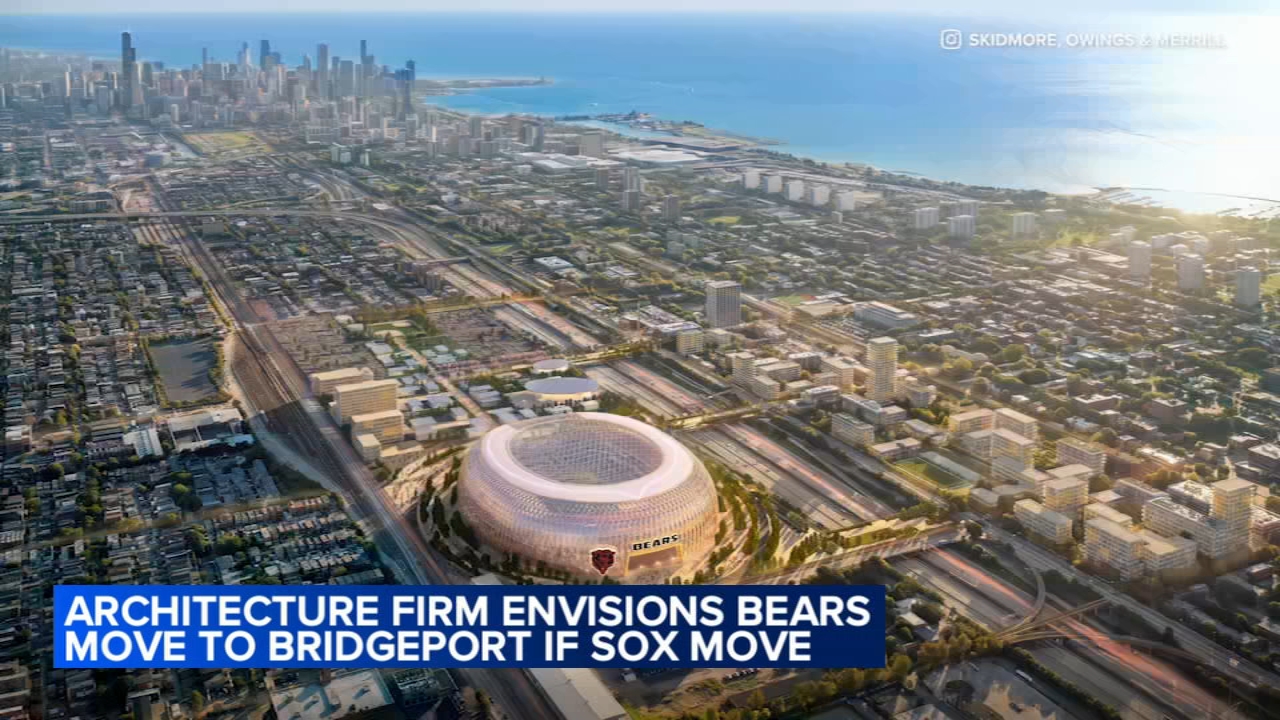 Chicago architecture firm proposes renderings of new Bears stadium near current White Sox location
— ABC7 Chicago (WLS-TV)